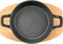 Cast Iron Serving Bowl With Serving Board