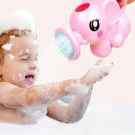 1PC Fun & Safe Bathtime Toy Interactive Elephant Sprinkler Toy Educational Bath Gift