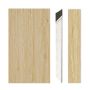 Peel & Stick Floor Tiles Vinyl Wood Pattern Self Adhesive Waterproof Office