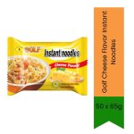 Cheese Instant Noodles 50 X 65G - Creamy Cheese Flavored Noodles For Quick Meals & Re Convenient Bulk Whole Pack South