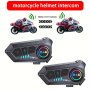 Motorcycle Helmet Intercom Motorcycle Helmet Headset Two-way Communication Riding Intercom Communication