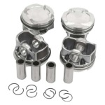 Bmw MINI 2.0L Turbo B46 B48 Engine Pistons With Rings Set Of 4 82MM 20152020 - 11258623326
