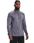 Men's Ua Tech Zip Long Sleeve - Tempered Steel XXL