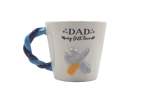 Dad My First Love Ceramic Mug With Tool-themed Design