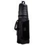 Hard Shell Top Foldable Golf Club Air Travel Bag With Pulleys -black