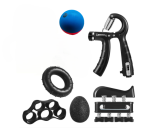 G-deals- Hand Grip Strengthner Trainer KIT/5PIECES Plus Bounce Ball