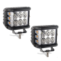 Set Of 2 LED Side Shooter White & Amber Light