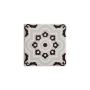 Maxwell & Williams 9CM Medina Larache Square Tile Coaster Grey
