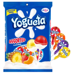 Pops Assorted Fruity Lollipops Multipack 48-PIECE Bulk Tray - Sweet Chewy Centered Candy Suckers For Kids Parties & Birthday Tre