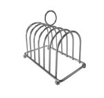 Toast Rack 6 Slice Chrome Plated 140MM X 75MM X 125MM TRS0006