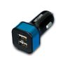 Astrum CC340 Dual USB Car Charger Blue