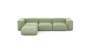 Four Module Chaise Sofa - Linen - Olive - 314CM X 199CM
