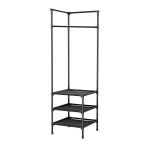 Zs - Corner Coat Rack Multi-function Floor Standing Clothes Hanger
