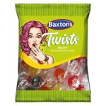 Baxtons Twists Fruity Flavoured Hard Candy 90G