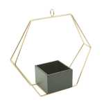 Polygon Metal Plant Holder
