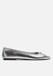 Ballet Pumps - Silver-coloured