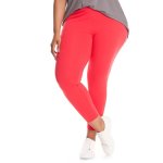 Plus Size Fashion Long Legging - Watermelon