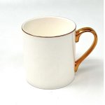 White Gold Plain Mug MG-107 Polished