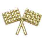Goldair Gold Kart Flags Jibbitz - Multi Osfa