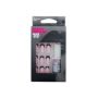 Nail-its Press-on False Nails SRN007 - Black French Tip - Parallel Import
