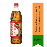 Premium Kachi Ghani Pure Mustard Oil Sarson Ka Tel 1L - Cold Pressed Authentic Oil For Traditional Curries & Pickles Strong Pung