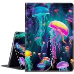 Bpqojb For Microsoft Surface Go 3 GO 2 Case With Adjustable Stand & Auto Wake sleep Pu Leather Slim Smart Protect Cover - Beauti