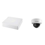 Hikvision 4 Channel Dvr + 4 X 2MP Fixed Dome Network Cameras Combo Preowned