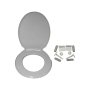 Toilet Seat - Universal - Plastic - D/f - 4 Pack