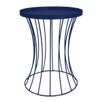 Cordset Large Side Table - Saphire Blue