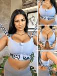 High Impact Bra - Wild Series - Panther - Medium