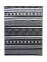 Bk Carpets - Indoor & Outdoor Rug - Silver - 2M X 2.9M - Aztec Tribal - Night