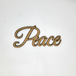 Wood Great Vibes Peace
