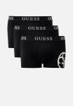 Guess Placed Logo Boxer Trunk 3 Pack - Jet Black A996