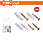 120 Piece Chipboard Screw Kit WXT3B01