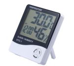 Digital Temperature & Humidity Thermometer Indoor Clock
