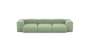Three Module Sofa - Cord Velours - Duck Egg - 314CM X 115CM