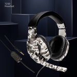 1PC Gaming Big Headset Over-ear Microphone For PS4 PS5 XBOX360 Xbox One Switch Mobile Phone Gaming Office Learning Ergonomic Des