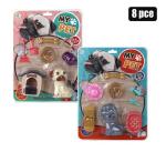 Playset Pet With Acc 8PC 22X30CM