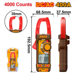 Ingco DCM62002 Clamp Meter 400A Ac dc True Rms