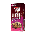 Good Day Chunkies Chocolate Chip Cookies 2 Pack X 75G - Premium Thick Rich Cafe-style Biscuits Gourmet Sweet Chocolate Indulgenc