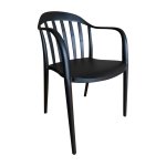Black Old School Chair 53X79CM Was R1199