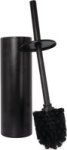 Toilet Brush & Holder Matt Black