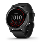 Garmin V Voactive 4 Black With Slate Hardware