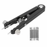 Lwuey Watch Spring Bar Plier Tool Kit Watchband Pliers With Robust 8 Pins Springing Bars Tweezer Tools Band Watchmaker Replace R