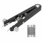 Lwuey Watch Spring Bar Plier Tool Kit Watchband Pliers With Robust 8 Pins Springing Bars Tweezer Tools Band Watchmaker Replace Removing Chain Replace