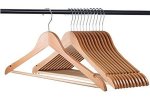 Male Wooden Hanger – Natural 5