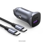 Ugreen Dual Pd usb Car Charger – 30W