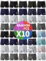 Random 10PCS Men's Antibacterial Underwear Casual Boxer Briefs Shorts Breathable Comfy Stretchy Boxer Trunks Sports Shorts