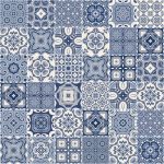 Zurbaran Tile Wallpaper