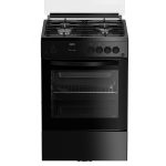 Defy 4 Burner Full Gas Stove Black Budget DGS670X